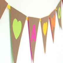 DIY-Neon-and-Kraft-Cut-Out-Bunting-600x399
