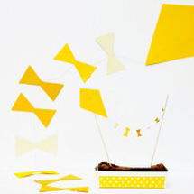 DIY-Yellow-Kite-Garland-and-Cake-Topper2-297x197