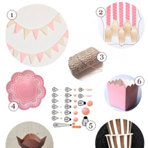 Neapolitan Cake Tasting Party Supply Guide