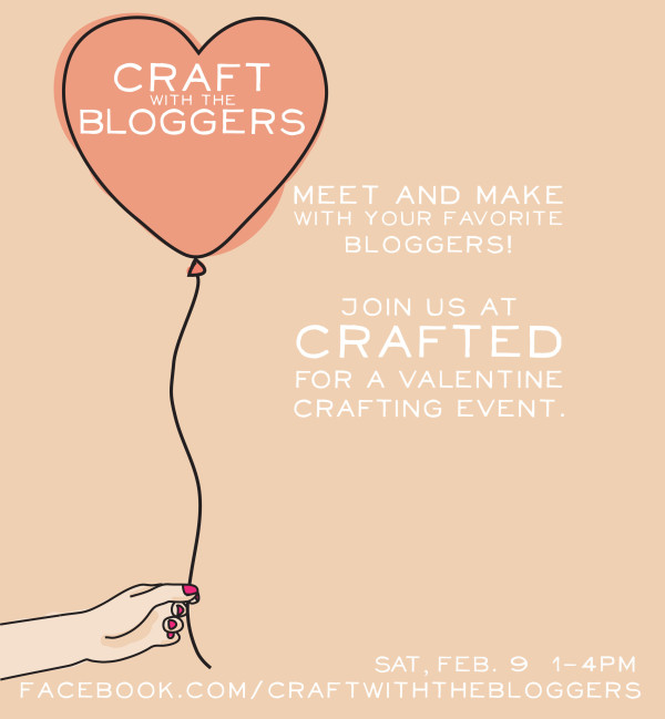 Valentine Craft with the Bloggers Event