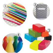 Black + White + Rainbow All Over Party Supply Guide