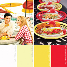 Hue It Yourself: Red + Yellow Memorial Day Barbecue