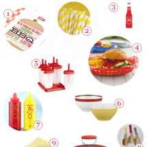 Red + Yellow Memorial Day Barbecue Supply Guide