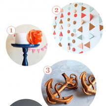 Moody Blues + Copper Hues Party Supply Guide