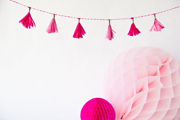 DIY MIni Tassel Garland Tutorial