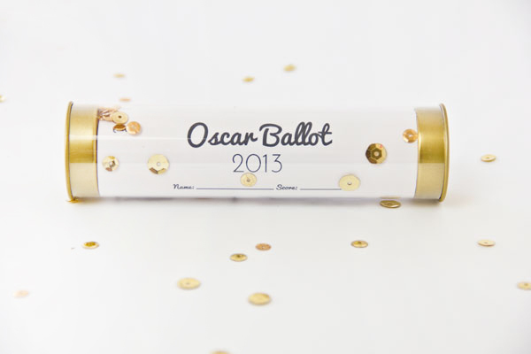 Free Printable Oscar Ballot