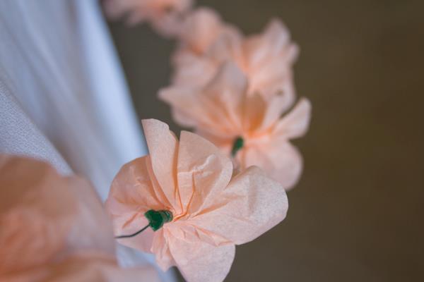Paper Flower Garland