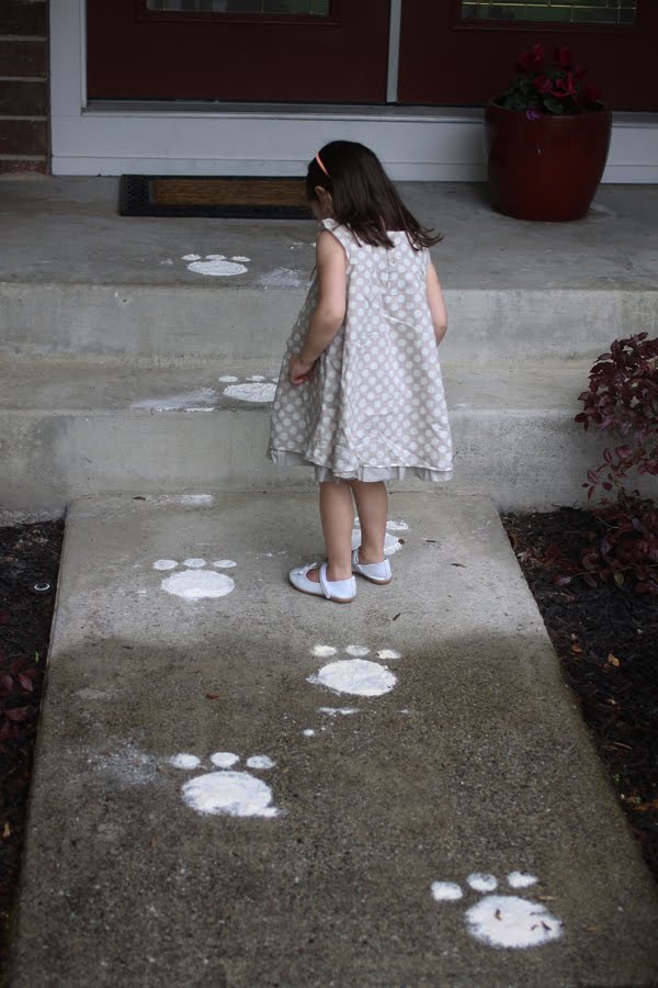 Easter Bunny tracks