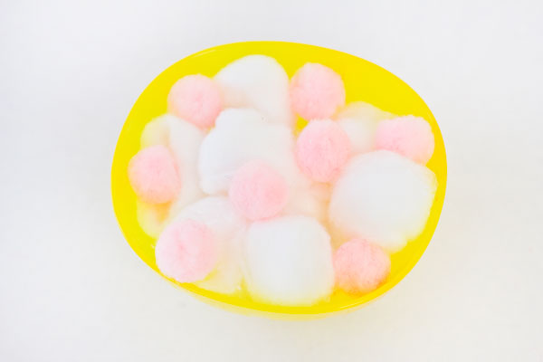 Pom Poms and Cotton Balls