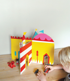 Cardboard Castle DIY Tutorial