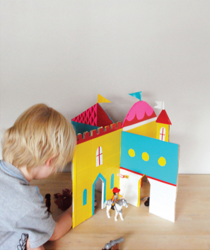 DIY Cardboard Castle Tutorial