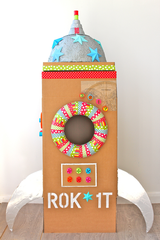 DIY Cardboard Rocket