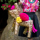 DIY Gilded Piñata Makeover