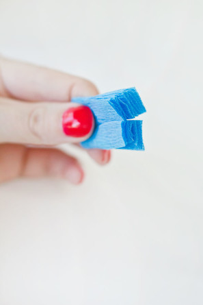 MIni Crepe Paper Flowers