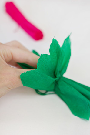Paper Flowers on Pinata