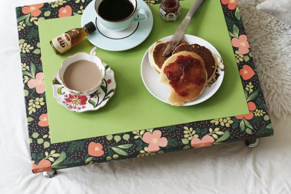 DIY Breakfast in Bed Tray