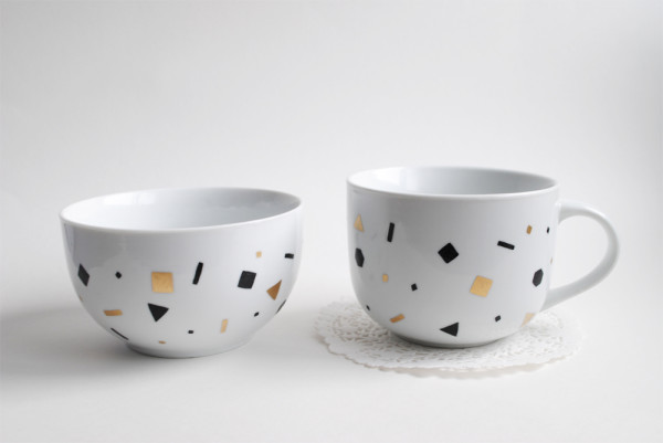 DIY Confetti Mugs