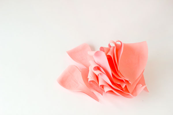 DIY Crepe Paper Roses