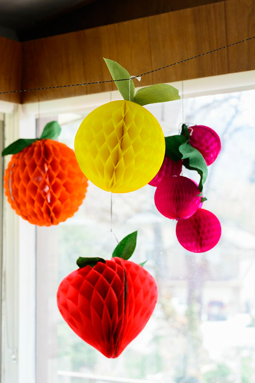 DIY Fruit Honeycombs