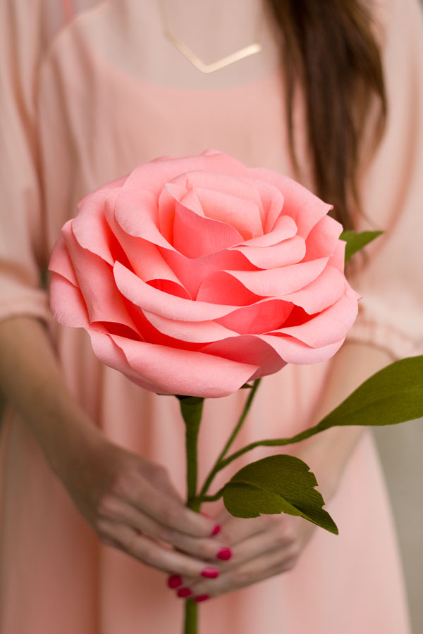 How To Make A Crepe Paper Rose