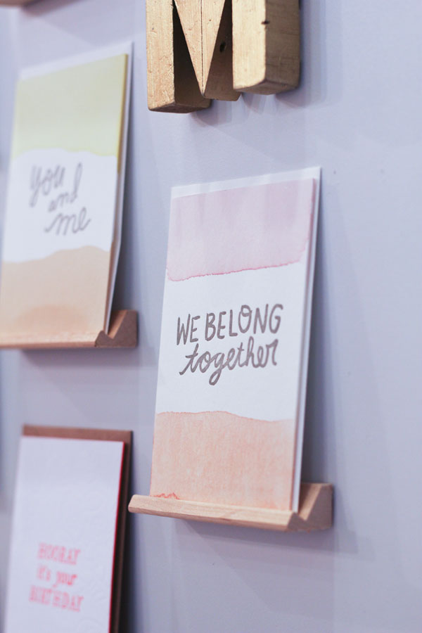 Mogle Dip-Dyed Card