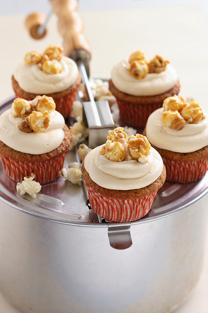 Popcorn Cupcakes