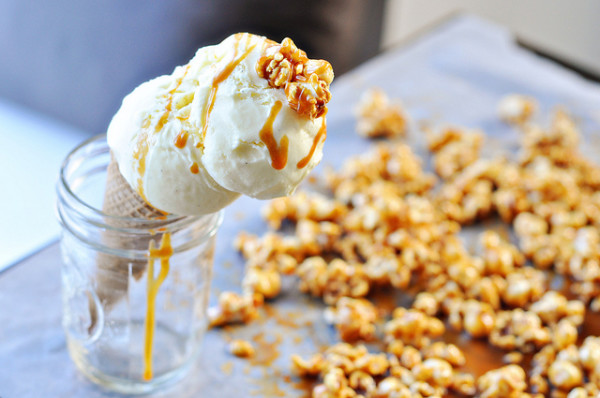 Popcorn Ice Cream