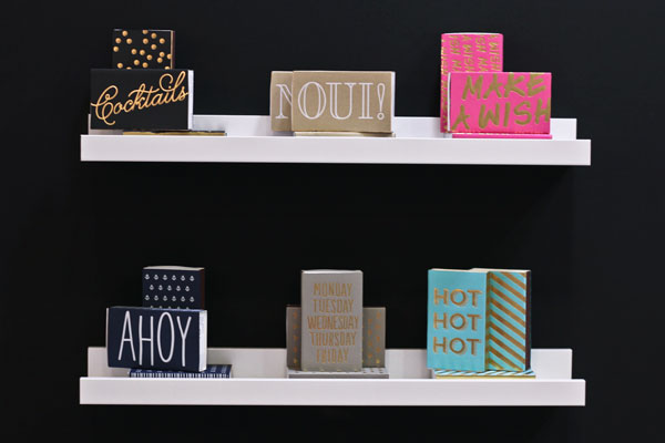 Social Type Matchboxes