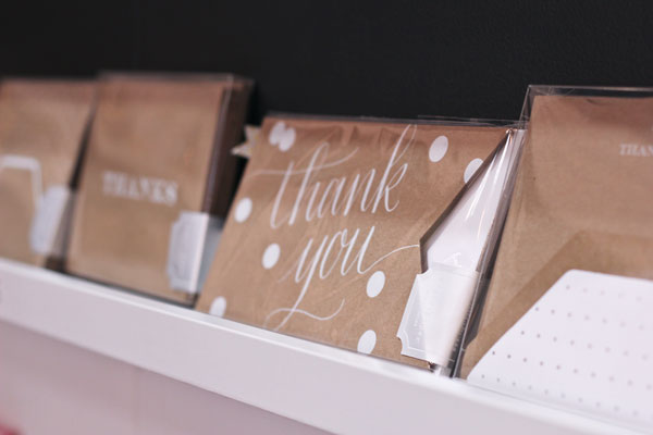 Sugar Paper Thank You Notes