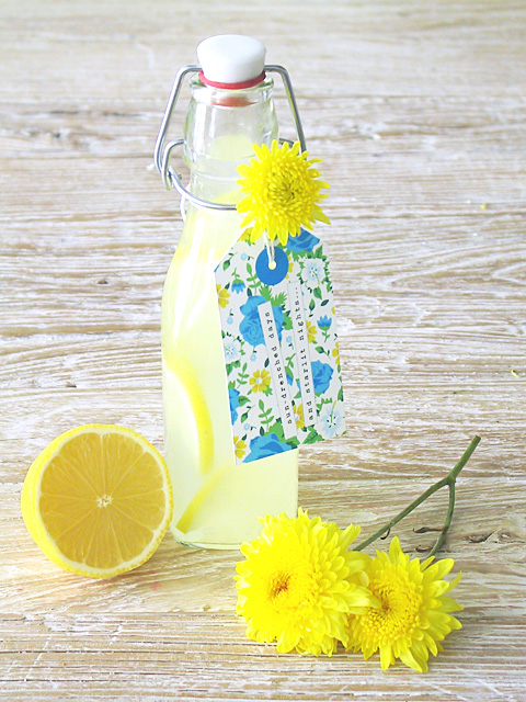Free Printable Floral Drink Tags