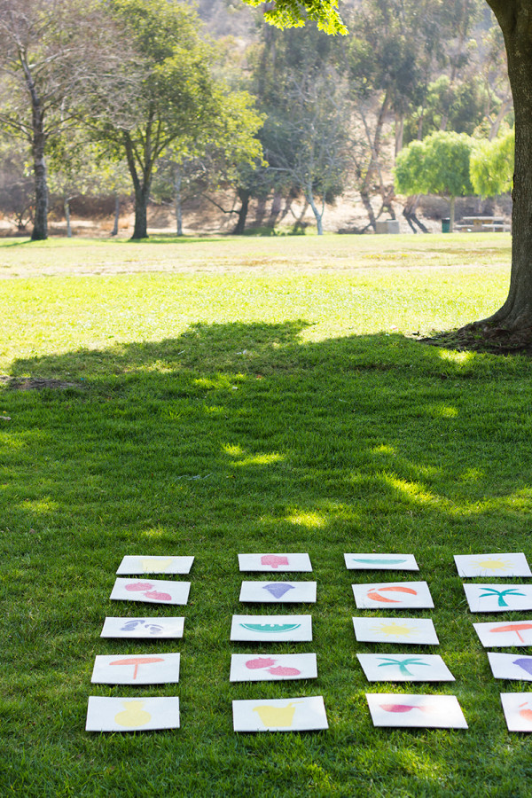 How To Make a Giant Lawn Matching Game