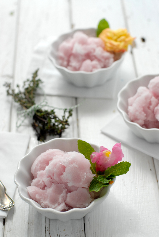 Pink Lemonade Sorbet