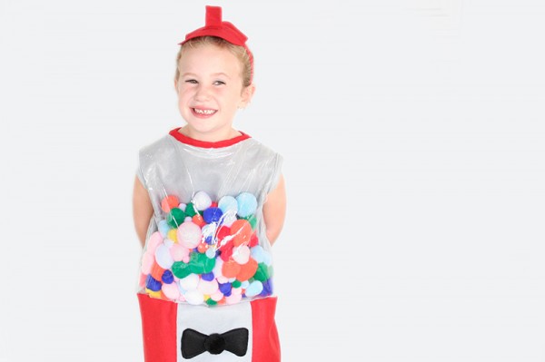 DIY Gumball Machine Costume DIY Gumball Machine Costume