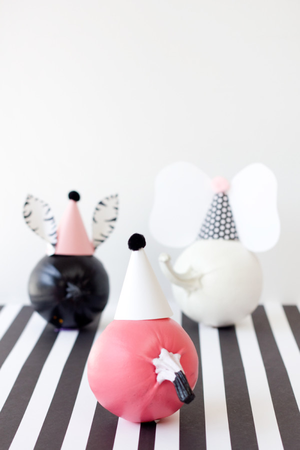 DIY Party Animal Pumpkins