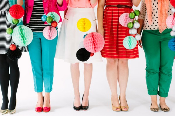 Colorful Holiday Crafting Party