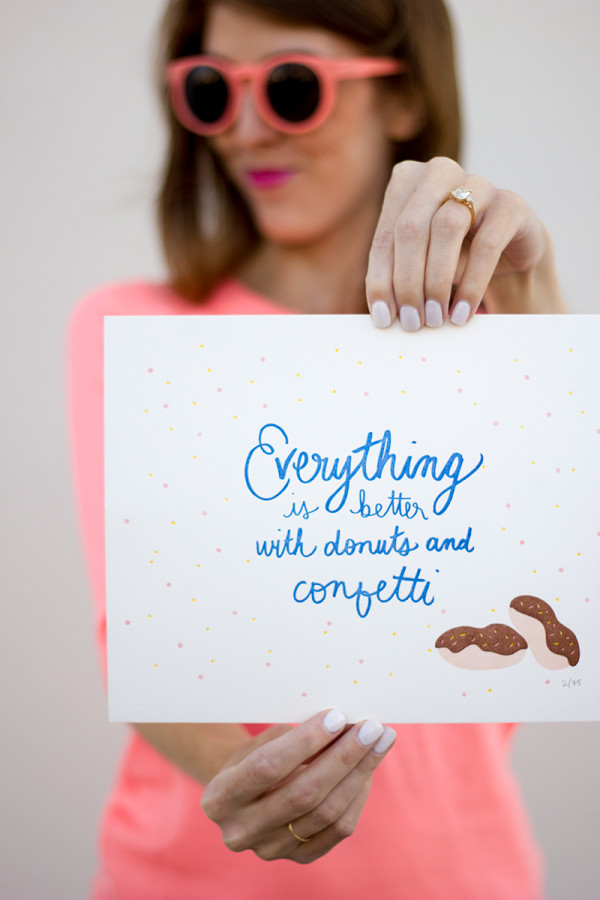 Everything is Better with Donuts and Confetti!