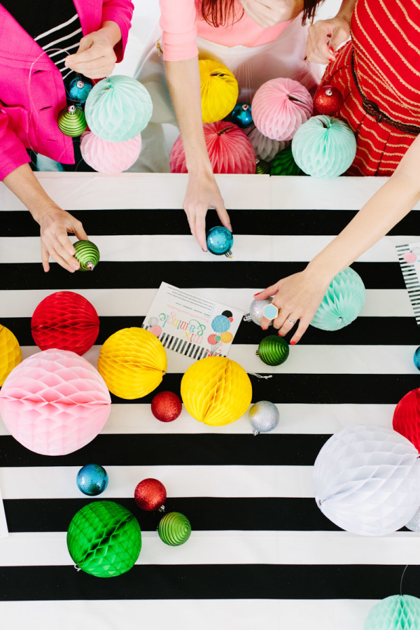 Modern Holiday Crafting Party