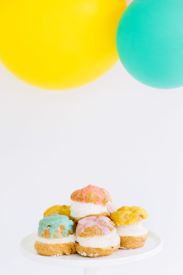 Colorful Creme Puffs