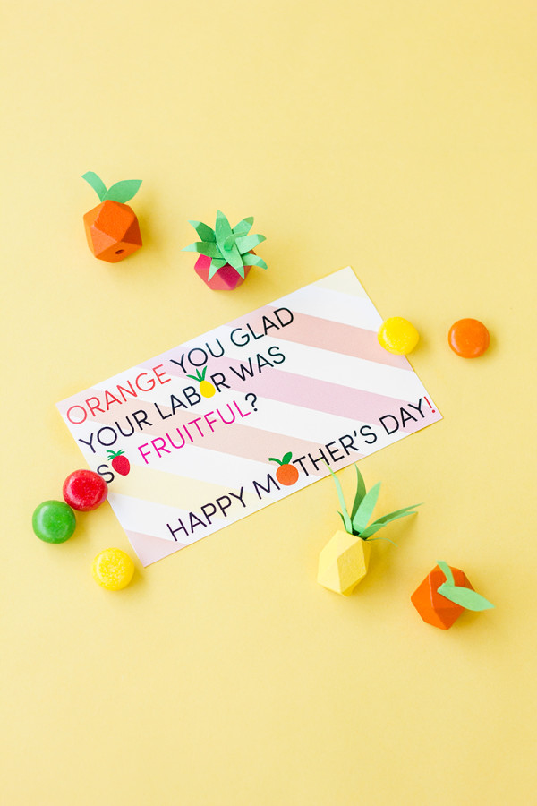 "Fruitful" Mother's Day Printables