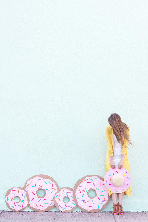 DIY Donut Floppy Hat