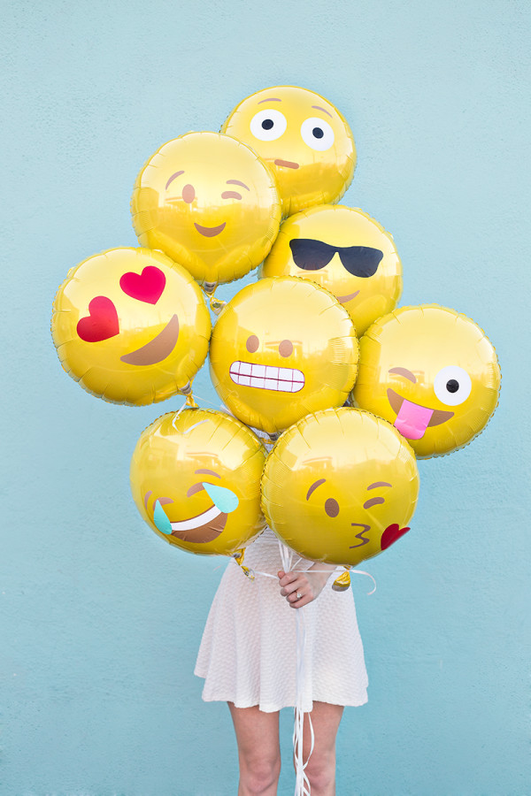 DIY: emoji-ilmapallot