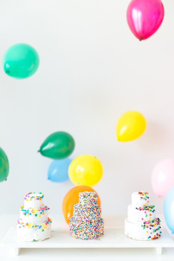 How To Make Mini Birthday Cakes