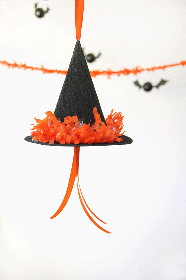 DIY Witch Hat Pinatas DIY Witch Hat Pinatas